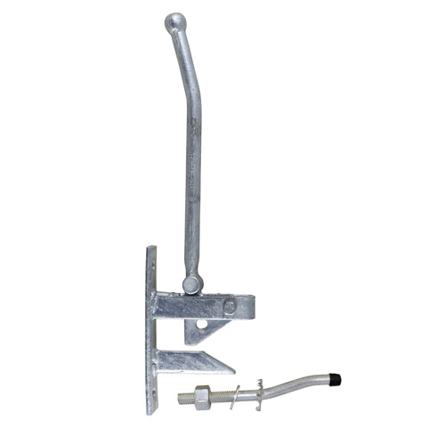 TIMCO Hunting Type Lift Gate Catch With Cranked Striker Hot Dipped Galvanised - 425mm