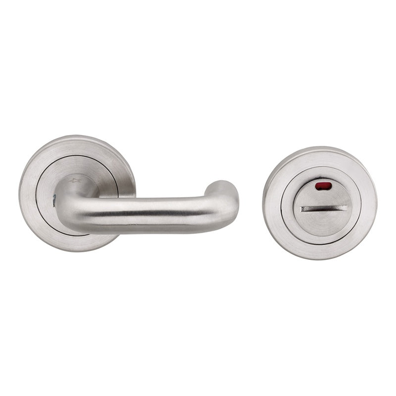 STEELWORX DISABLED THUMBTURN & RELEASE 50MM X 6MM WITH INDICATOR - SATIN STAINLESS STEEL - SET