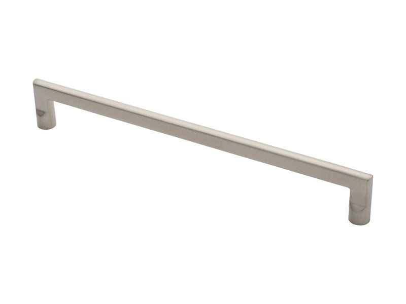 450MM C/C - CARLTON PULL HANDLE - BOLT THROUGH - SATIN STAINLESS STEEL - 475 - EACH