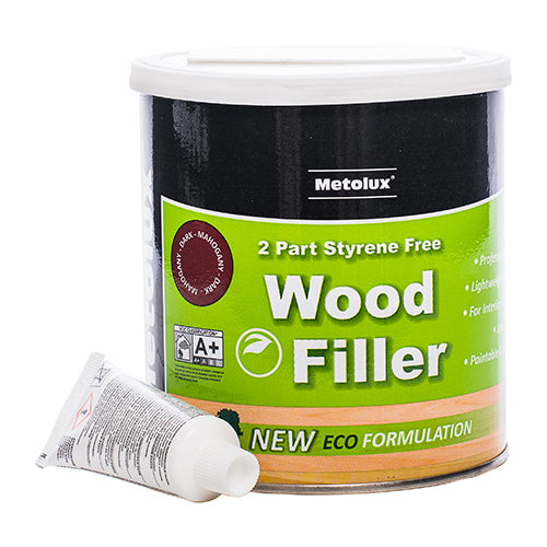 Metolux 2 Part Styrene Free Wood Filler Teak - 770ml