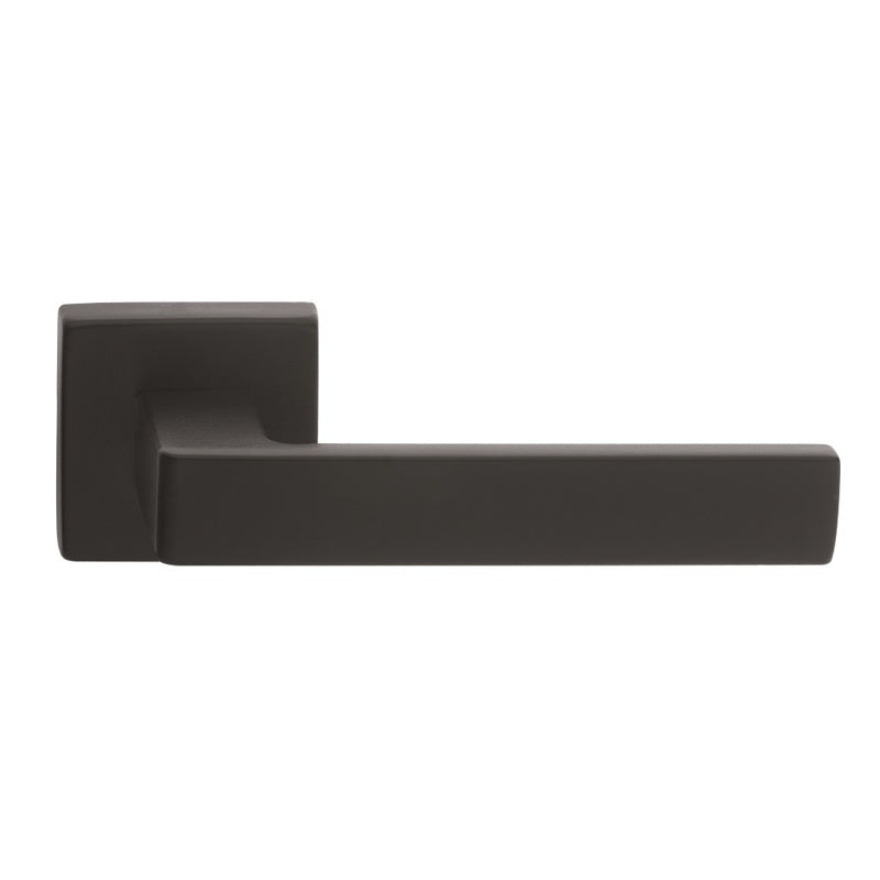 TECHNA LEVER ON CONCEALED FIX SQUARE ROSE NERO (MATT BLACK) - MATT BLACK - PAIR