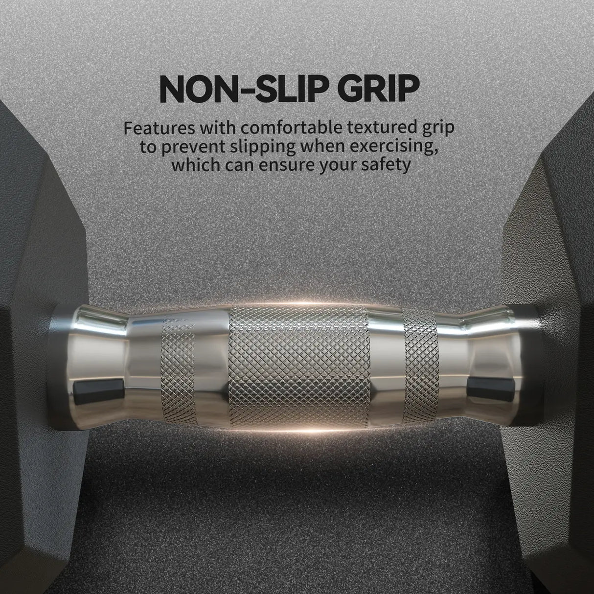 HOMCOM 30KG Rubber Hex Dumbbell Portable Hand Weights Dumbbell Home Gym