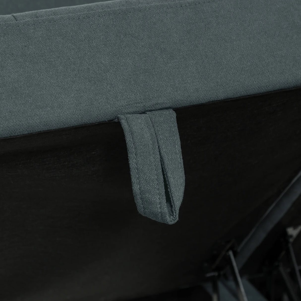 HOMCOM 'L' Shape Modular Storage Sofa - Dark Grey