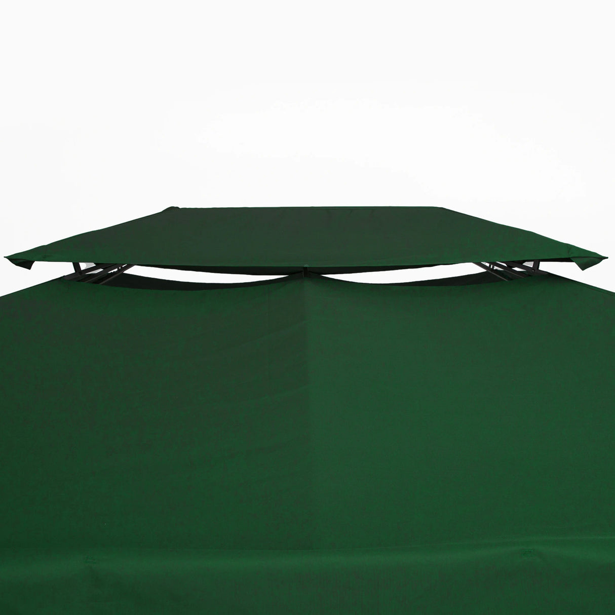 Outsunny Gazebo Roof Replacement, for 3 x 4m Frames - Green