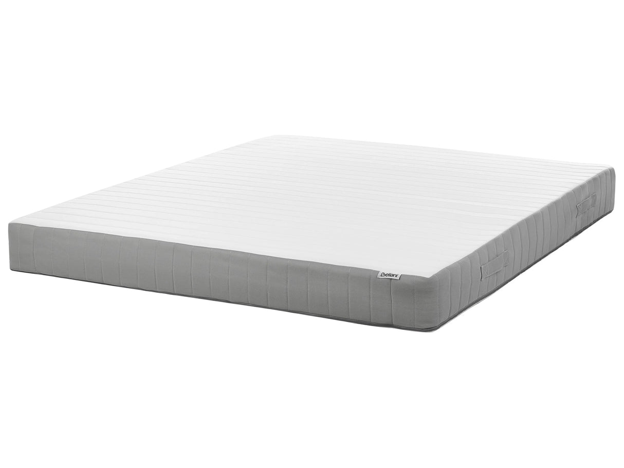 Pocket Sprung Mattress EU Super King Size with Handles Latex Filling Removable Cover 6ft Medium Firm Modern Design Quilted Beliani