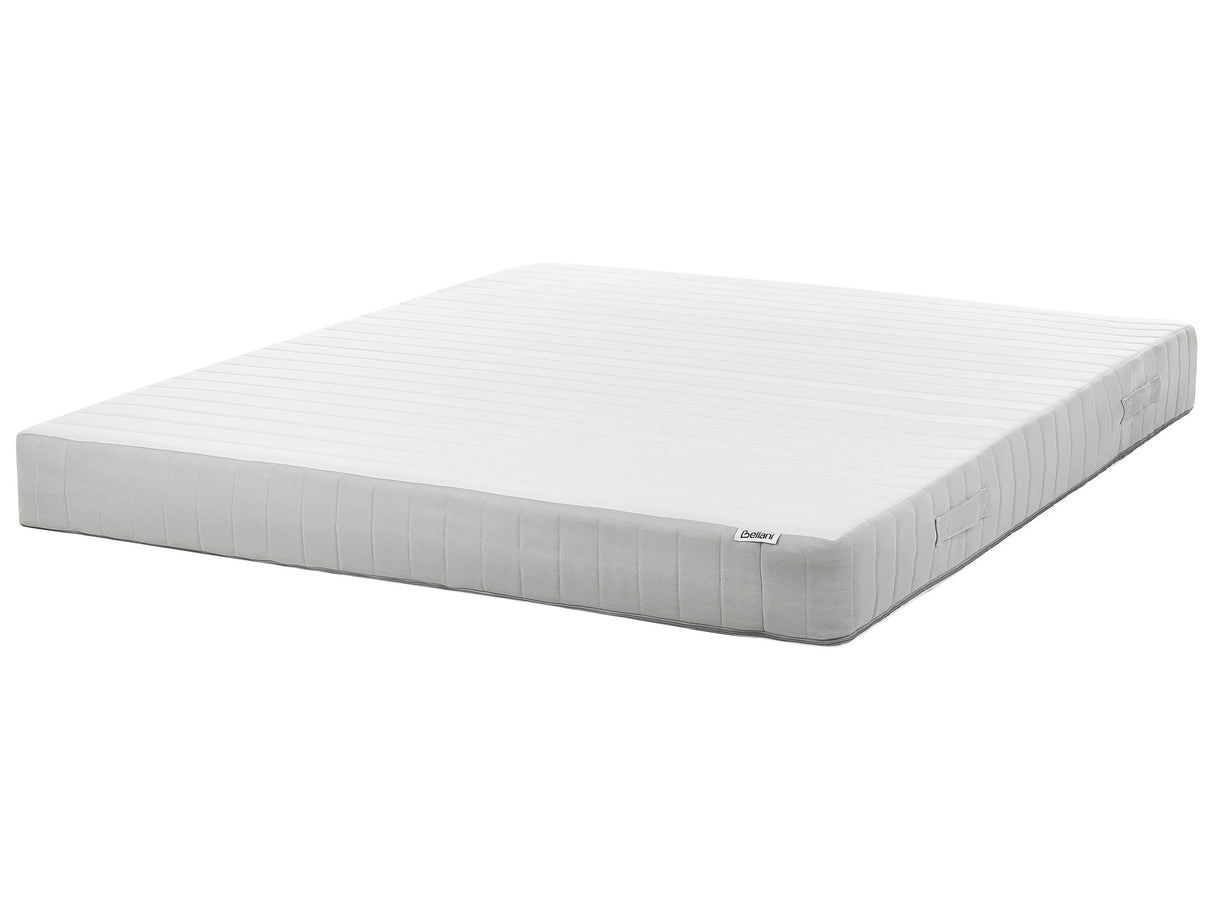 Pocket Sprung Mattress EU Super King Size with Handles Removable Cover 6ft Medium Hard Modern Design Quilted Beliani