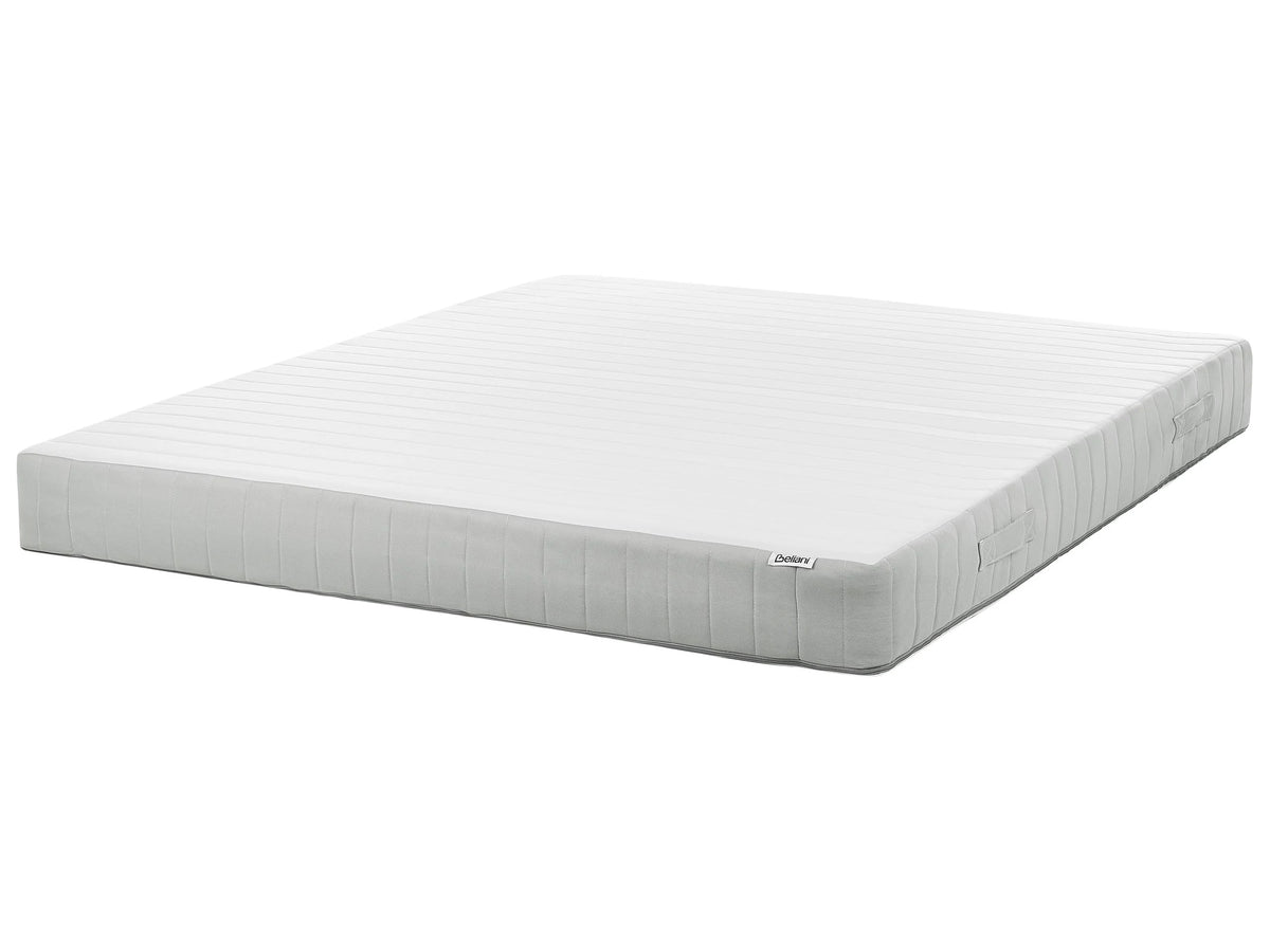 Pocket Sprung Mattress EU Super King Size with Handles Removable Cover 6ft Medium Firm Modern Design Quilted Beliani