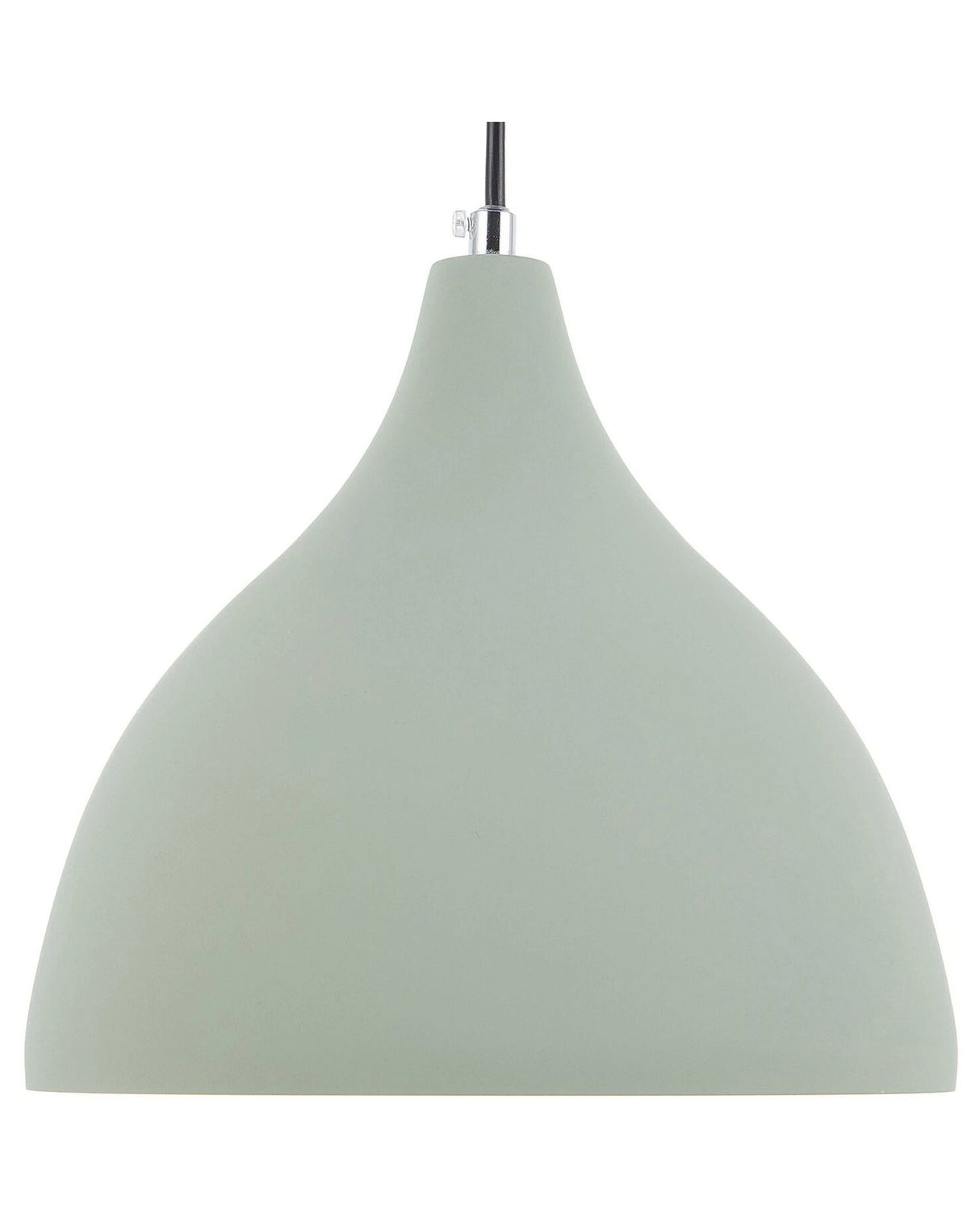 Pendant Lamp Green Concrete Scandinavian Style Ceiling Light Beliani