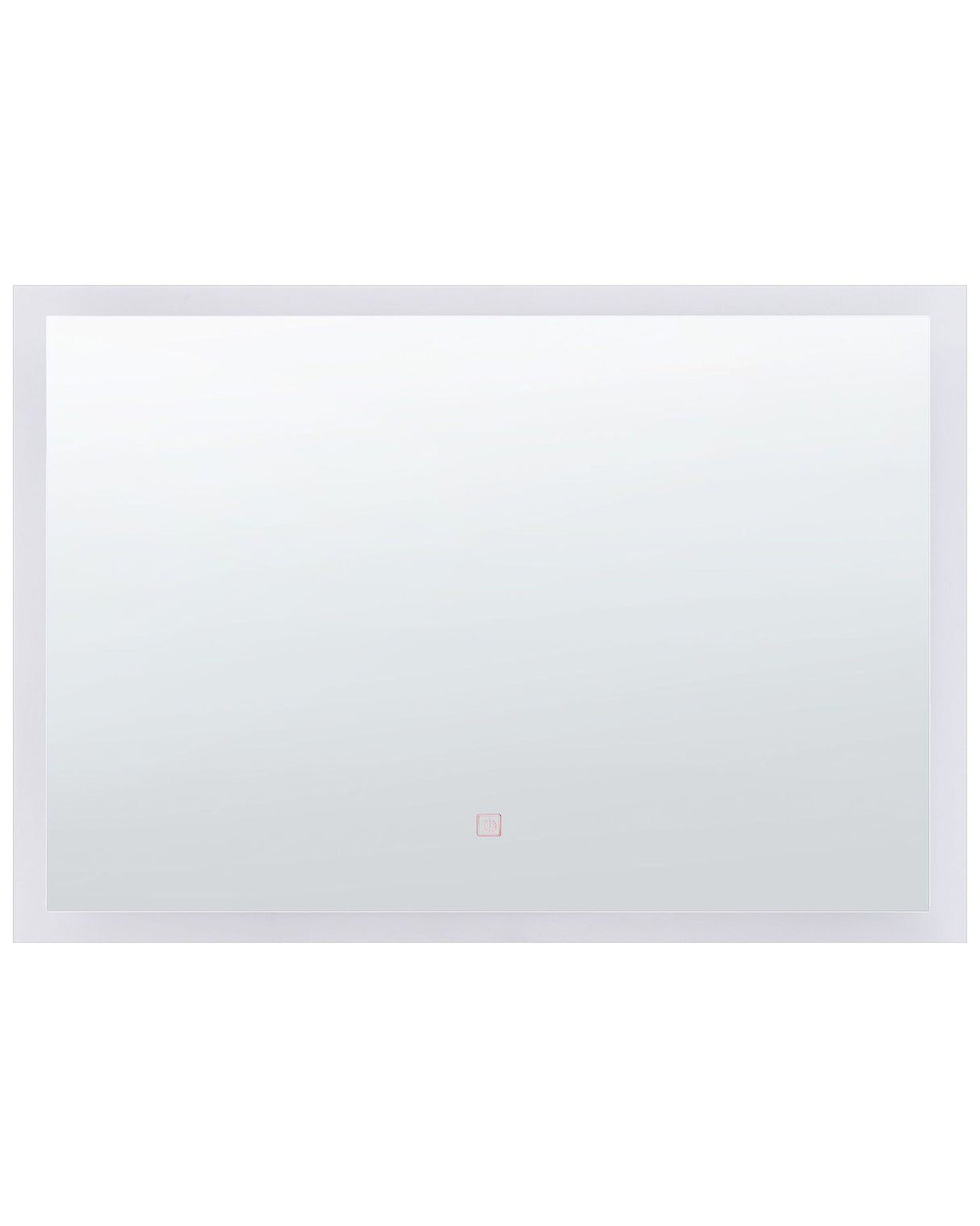 Illuminated LED Bathroom Mirror Rectangular 60 x 80 cm Glamour Beliani