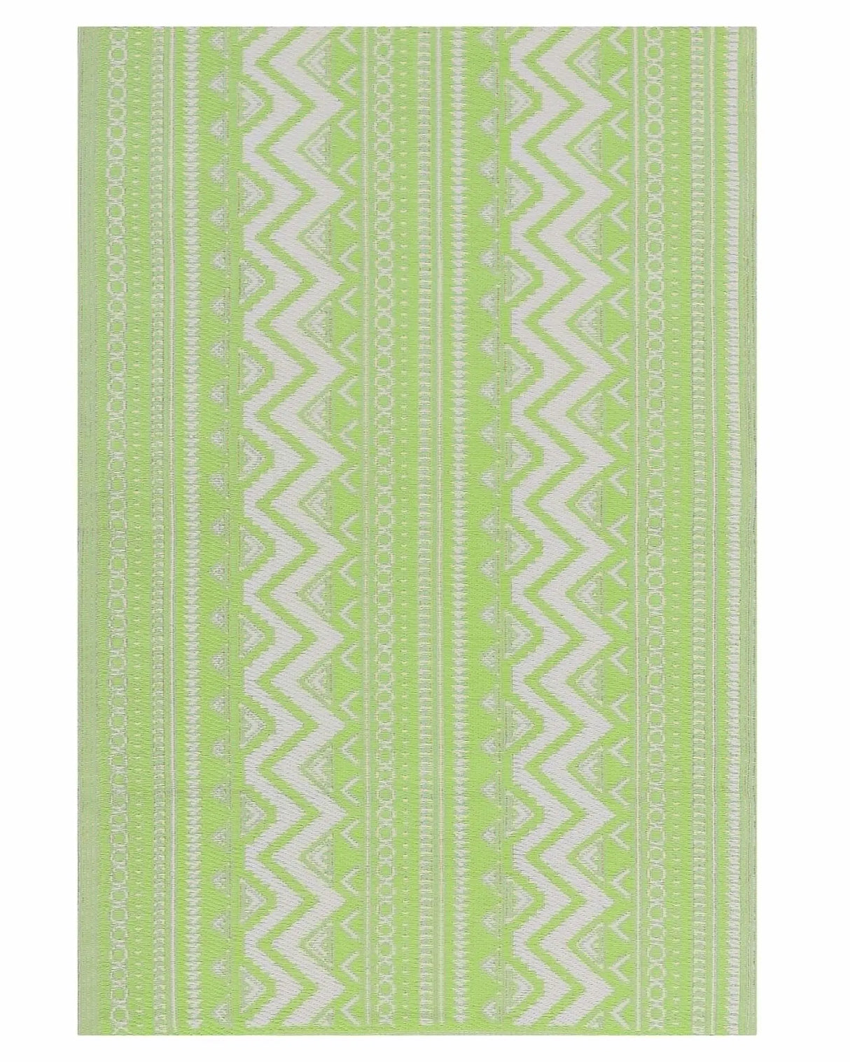 Outdoor Rug Mat Green Synthetic 120 x 180 cm Eco Friendly Scandinavian Modern Minimalist Beliani
