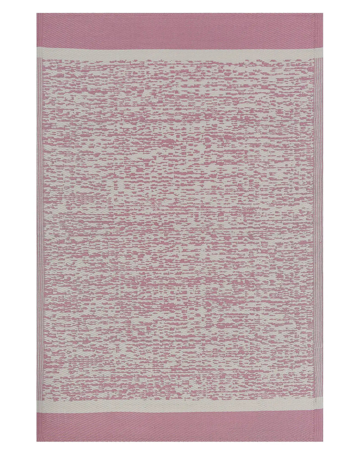 Outdoor Rug Mat Pink Synthetic 120 x 180 cm Eco Friendly Modern Minimalist Beliani