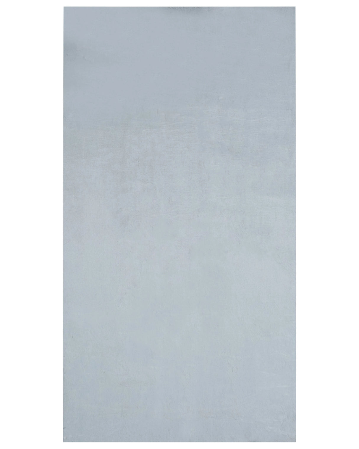 Faux Rabbit Fur Rug Mint Grey Artificial Polyester Fur 80 x 150 cm Soft Shaggy High Pile Rug Beliani