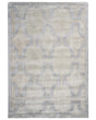 Area Rug Beige and Grey Viscose 160 x 230 cm Rectangular Shape Accent Rug  Beliani