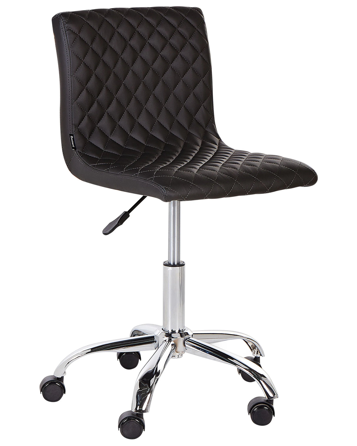 Office Desk Chair Black Height Adjustable Base Modern Home Office Beliani