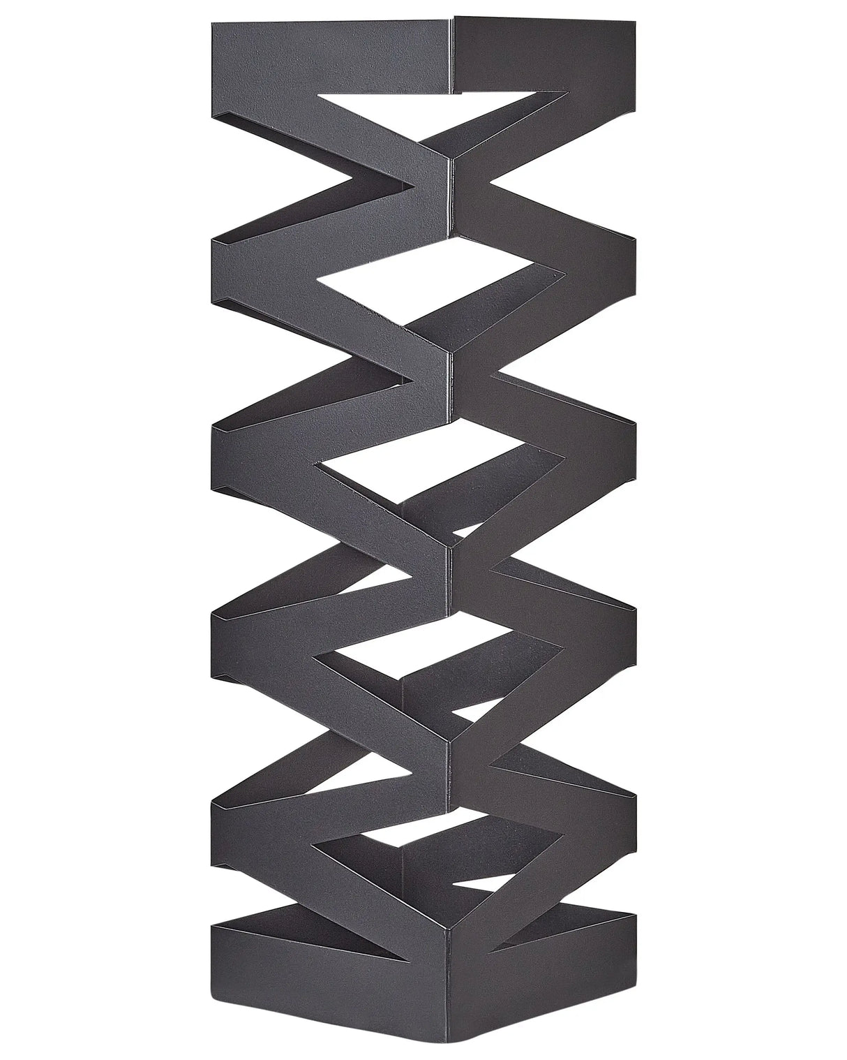 Umbrella Stand Metal Iron Living Room Hallway Black Beliani