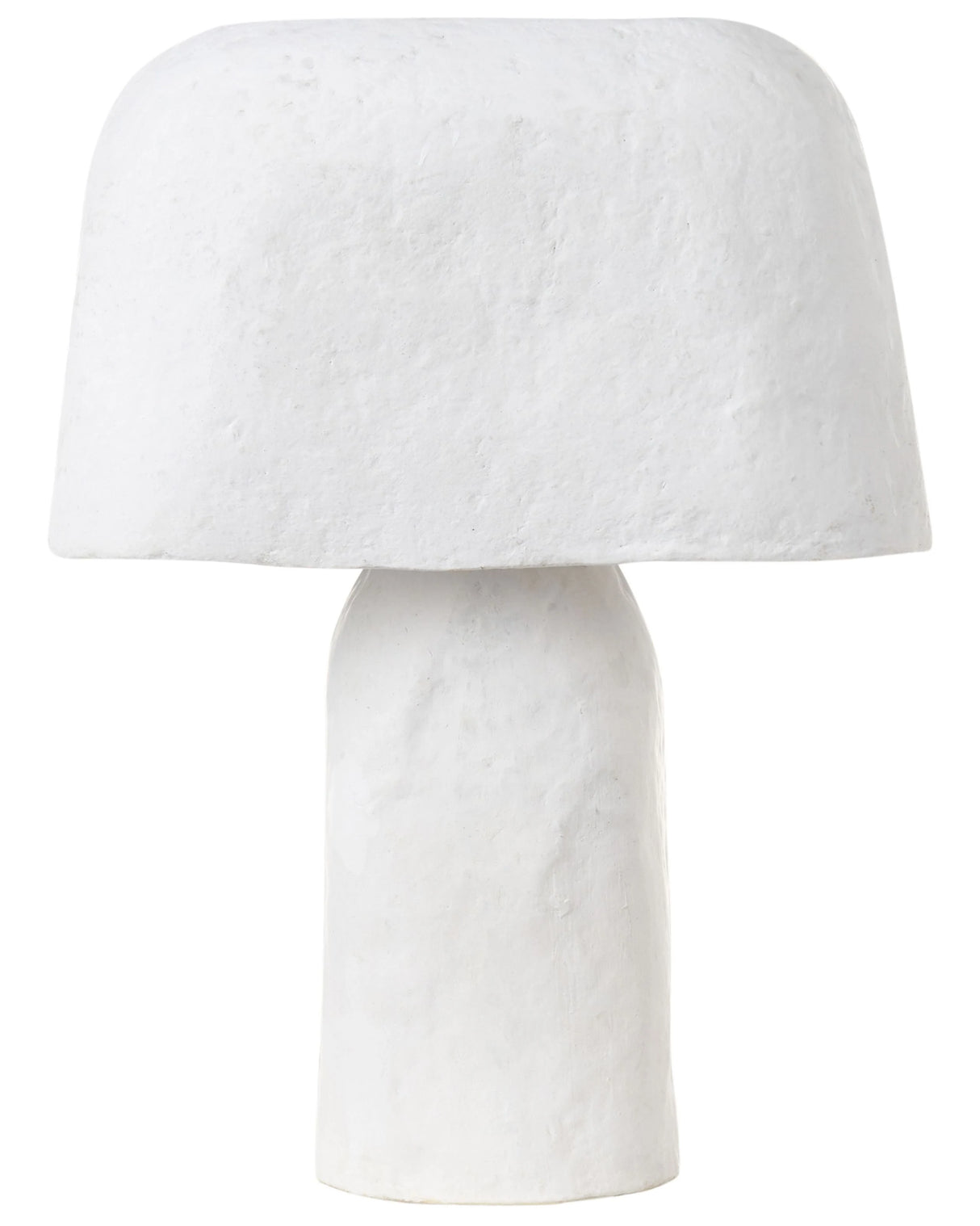 Table Lamp White Paper Mch Clay Handcrafted Bedside Table Lamp Beliani