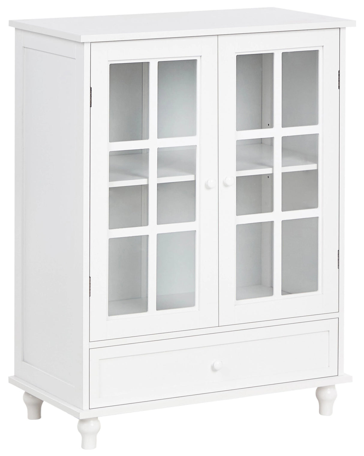 Sideboard White 2 Door With Drawer Cabinet Storage Meditarrean Beliani