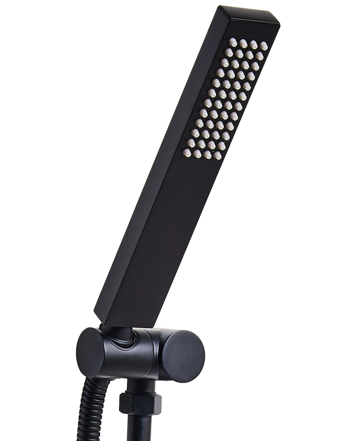 Shower Head Black Metal 1 Spray Mode Modern Beliani
