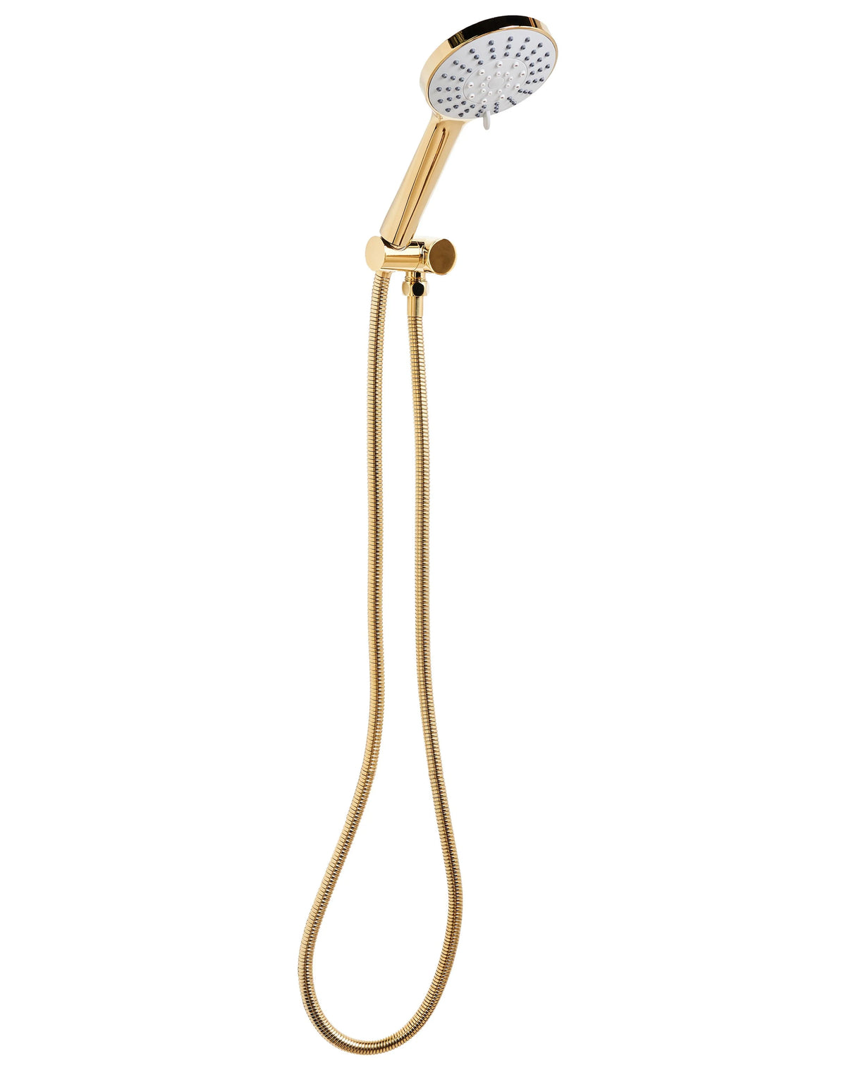 Shower Head with Hose Gold Metal 5 Spray Modes Modern Beliani