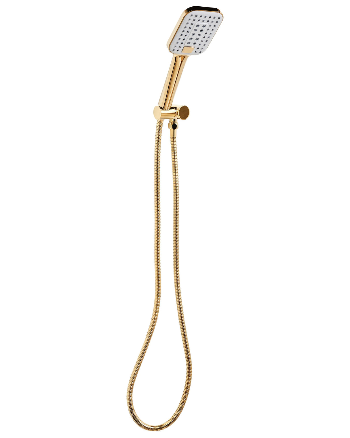Shower Head with Hose Gold Metal 4 Spray Modes Modern Beliani