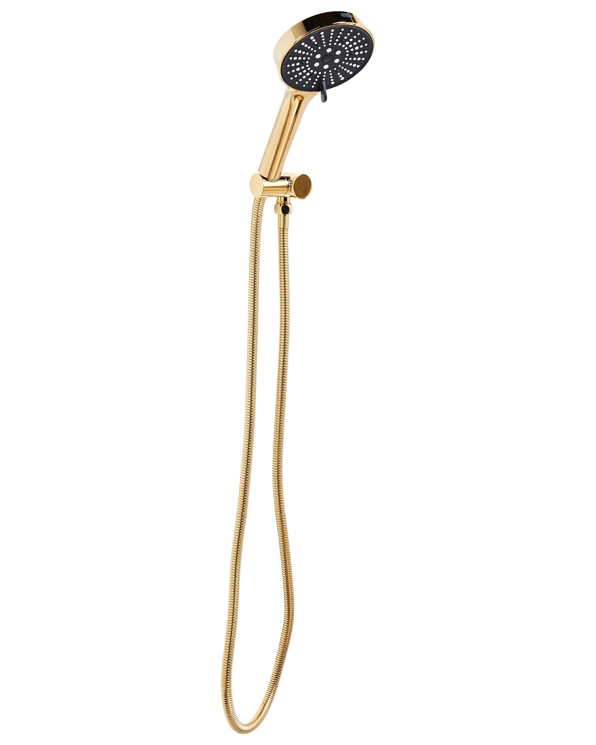 Shower Head with Hose Gold Metal 6 Spray Modes Modern Beliani