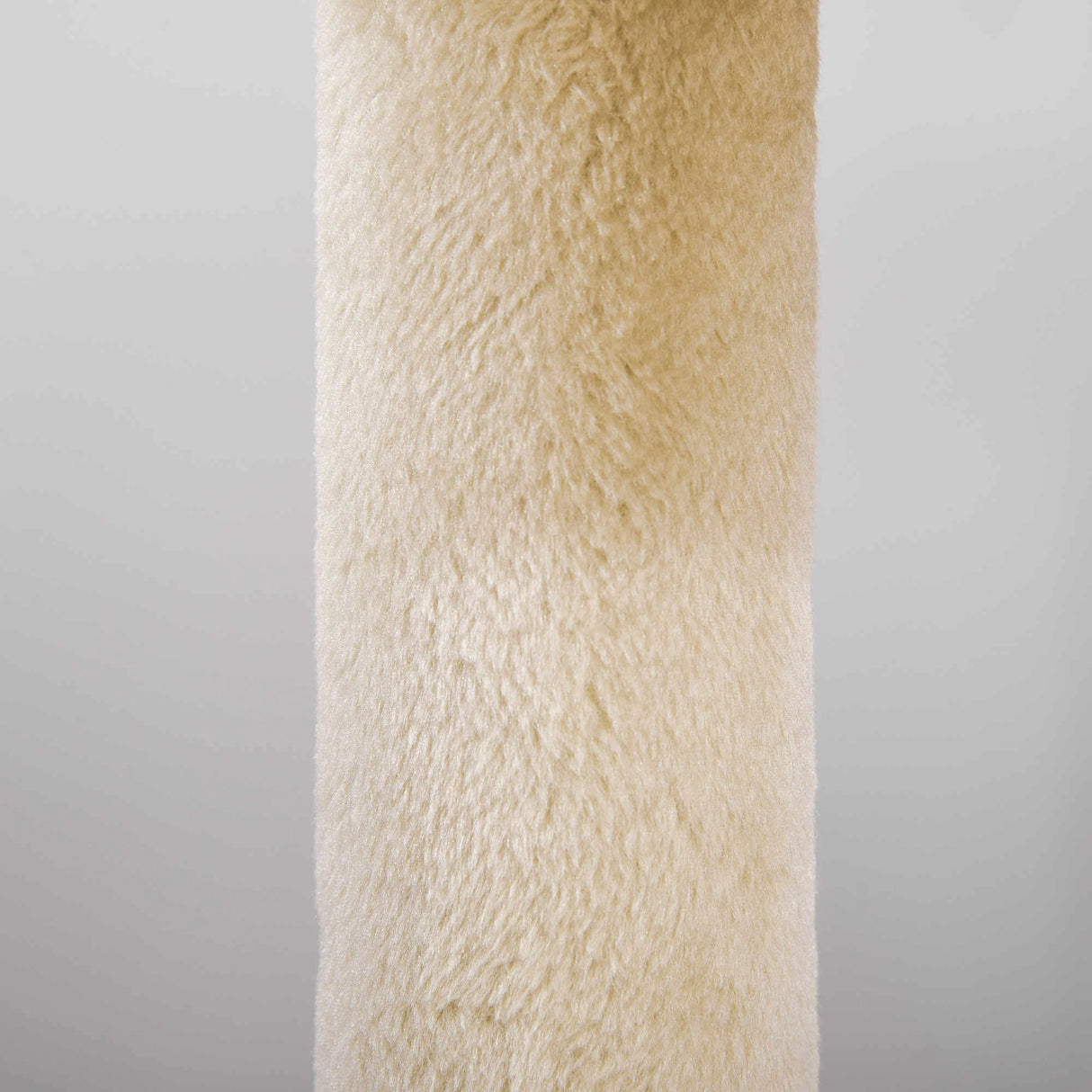 PawHut 104 cm Cat Tree, Cat Condo Tree Tower, Cat Activity Centre with Scratching Posts, Plush Perch, Hanging Ball - Cream White