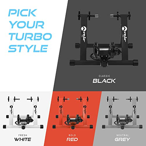 Turbo Trainer Variable Resistance Magnetic Road bikes Mountain Bikes White