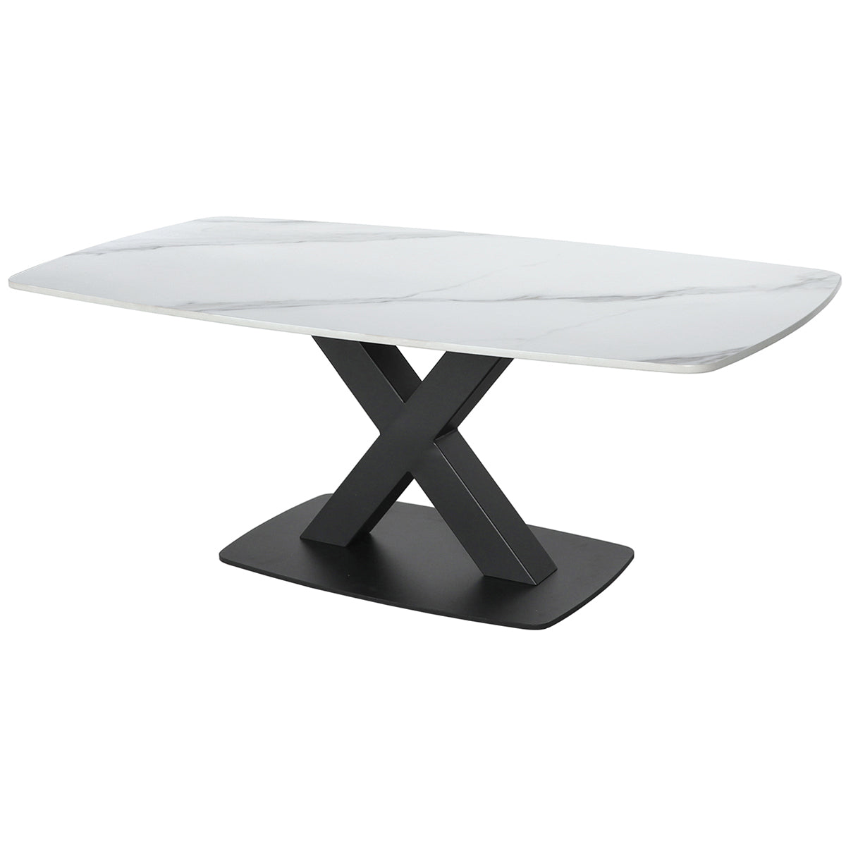 Coffee Table - In White Stone