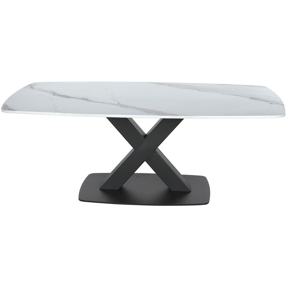 Coffee Table - In White Stone