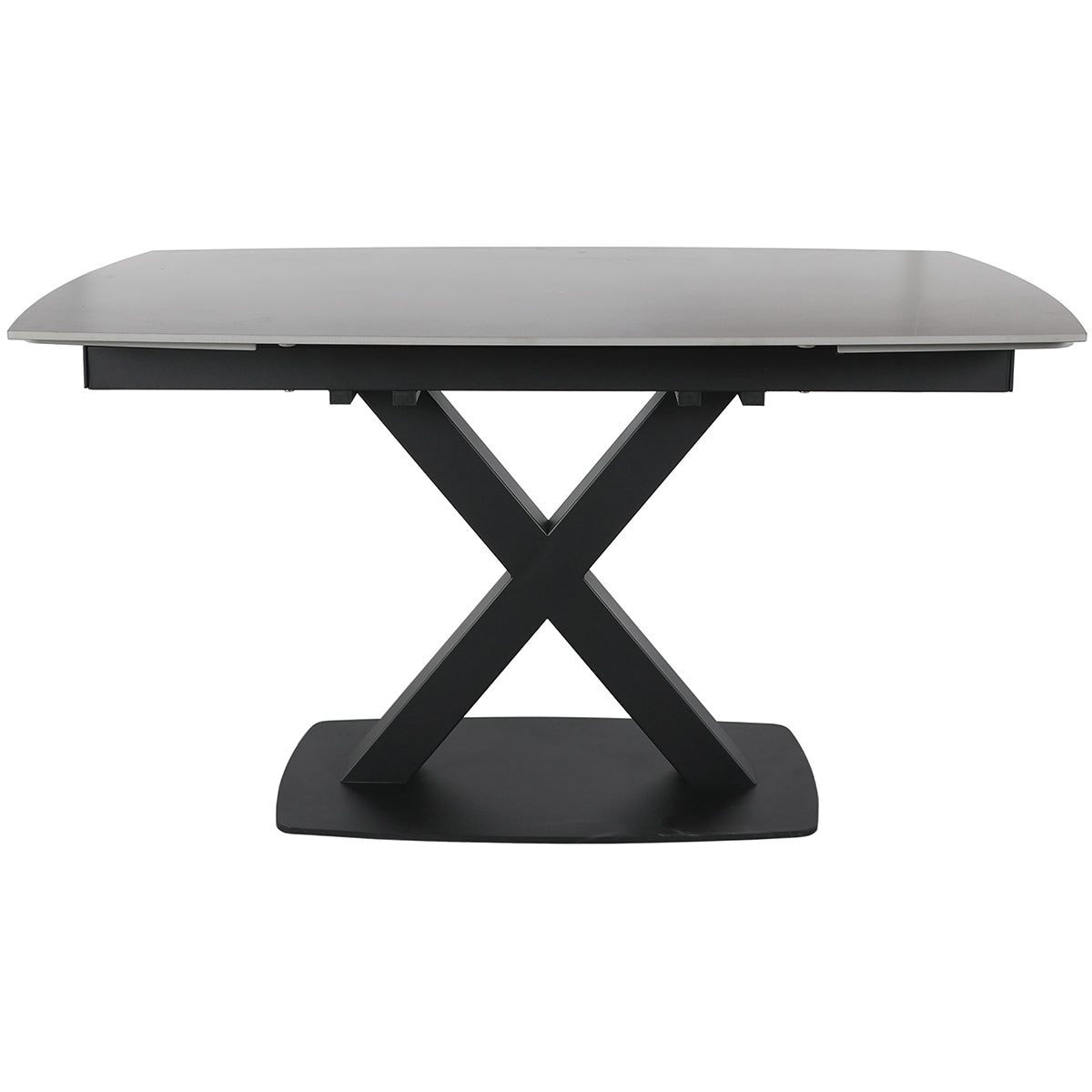 Medium Extending Dining Table 140-200cm- In Grey Stone