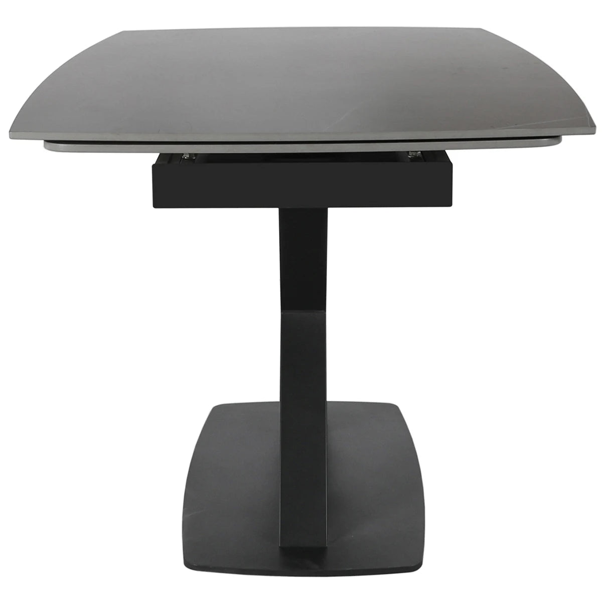 Medium Extending Dining Table 140-200cm- In Grey Stone