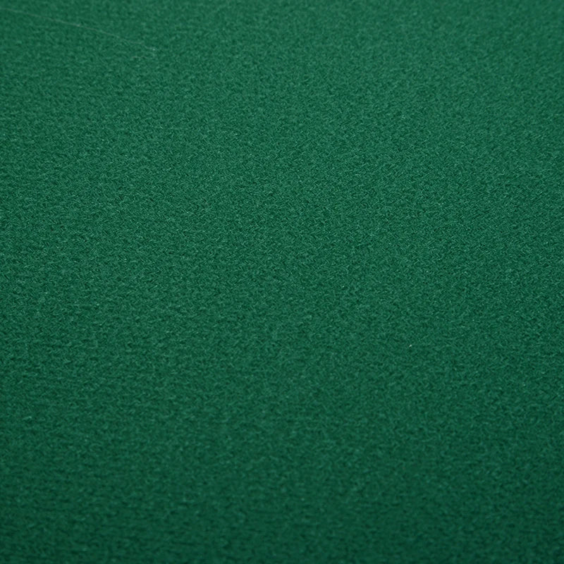 HOMCOM 8 Player Folding Games Poker Table with Chip Cup Holder Steel Base Felt Top Octagon Blackjack Green