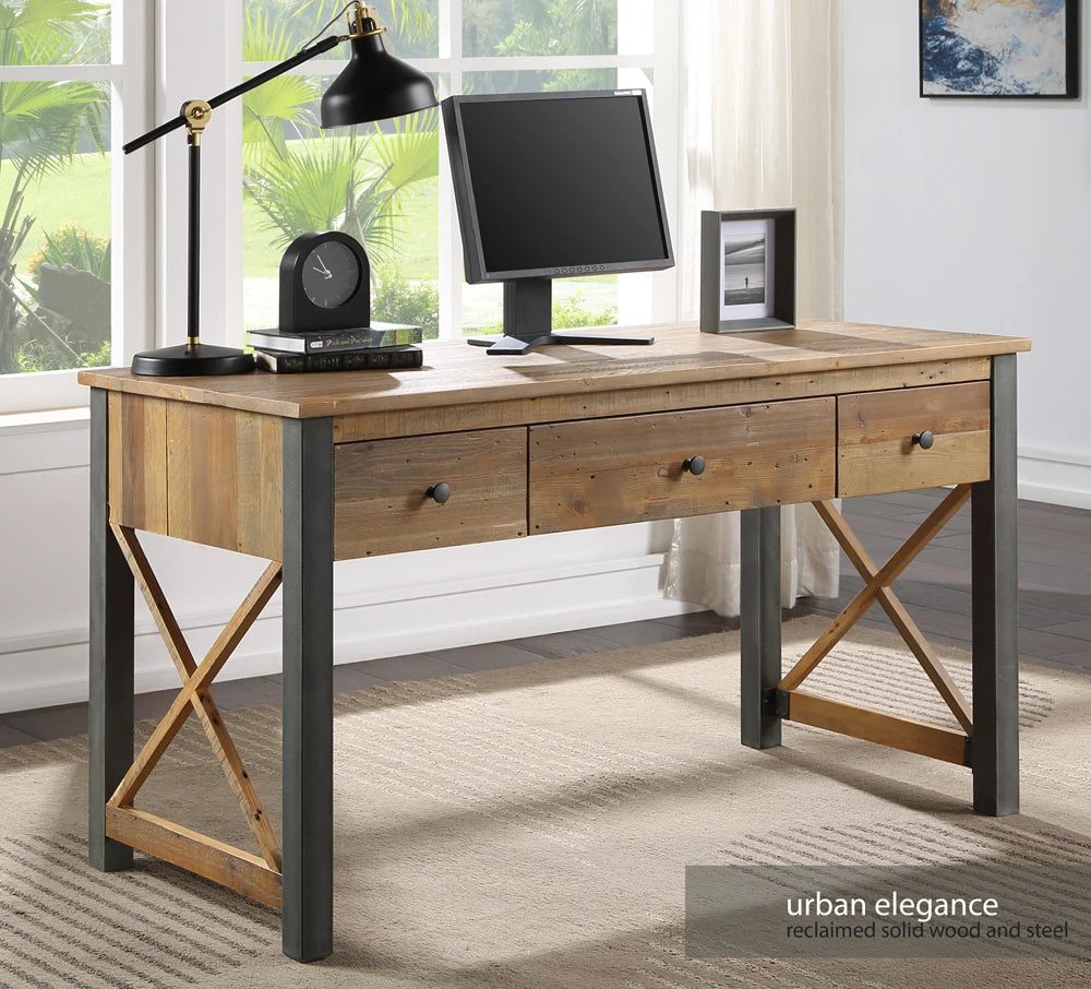 Urban Elegance - Reclaimed Home Office Desk / Dressing Table
