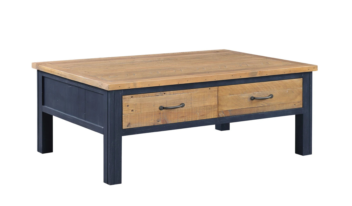 Splash of Blue - Coffee Table With Four Drawers