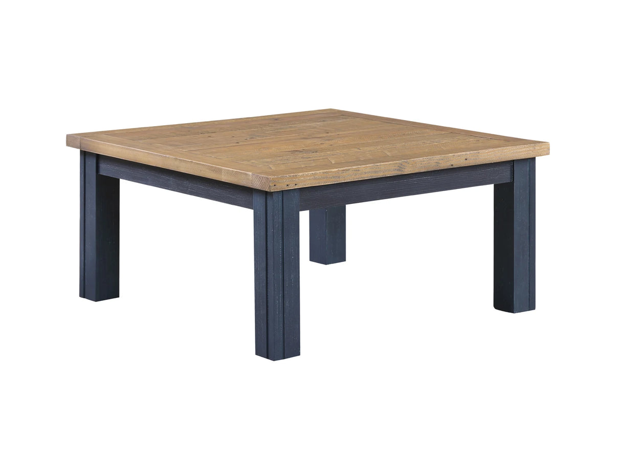 Splash of Blue - Low Square Coffee Table