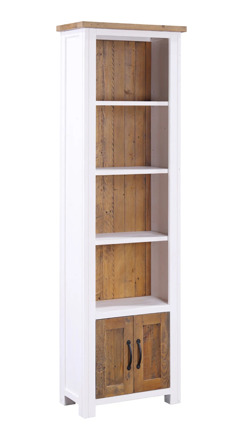 Splash of White - Narrow Bookcase