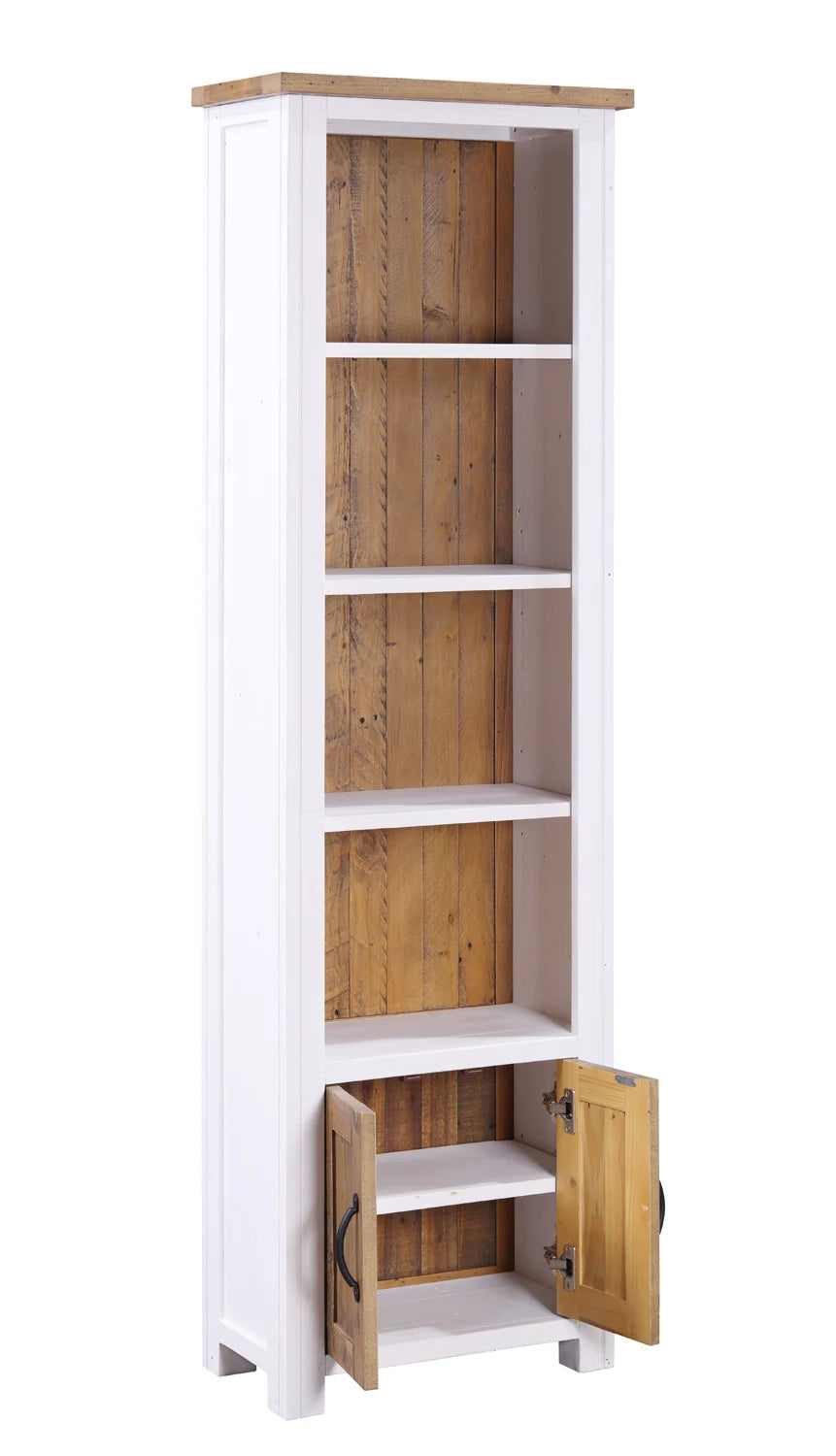 Splash of White - Narrow Bookcase