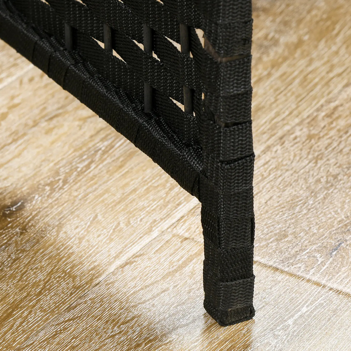 HOMCOM 6 Panel Folding Room Divider, Freestanding Privacy Screen for Living Room, Bedroom and Office, 240 x 170cm, Black