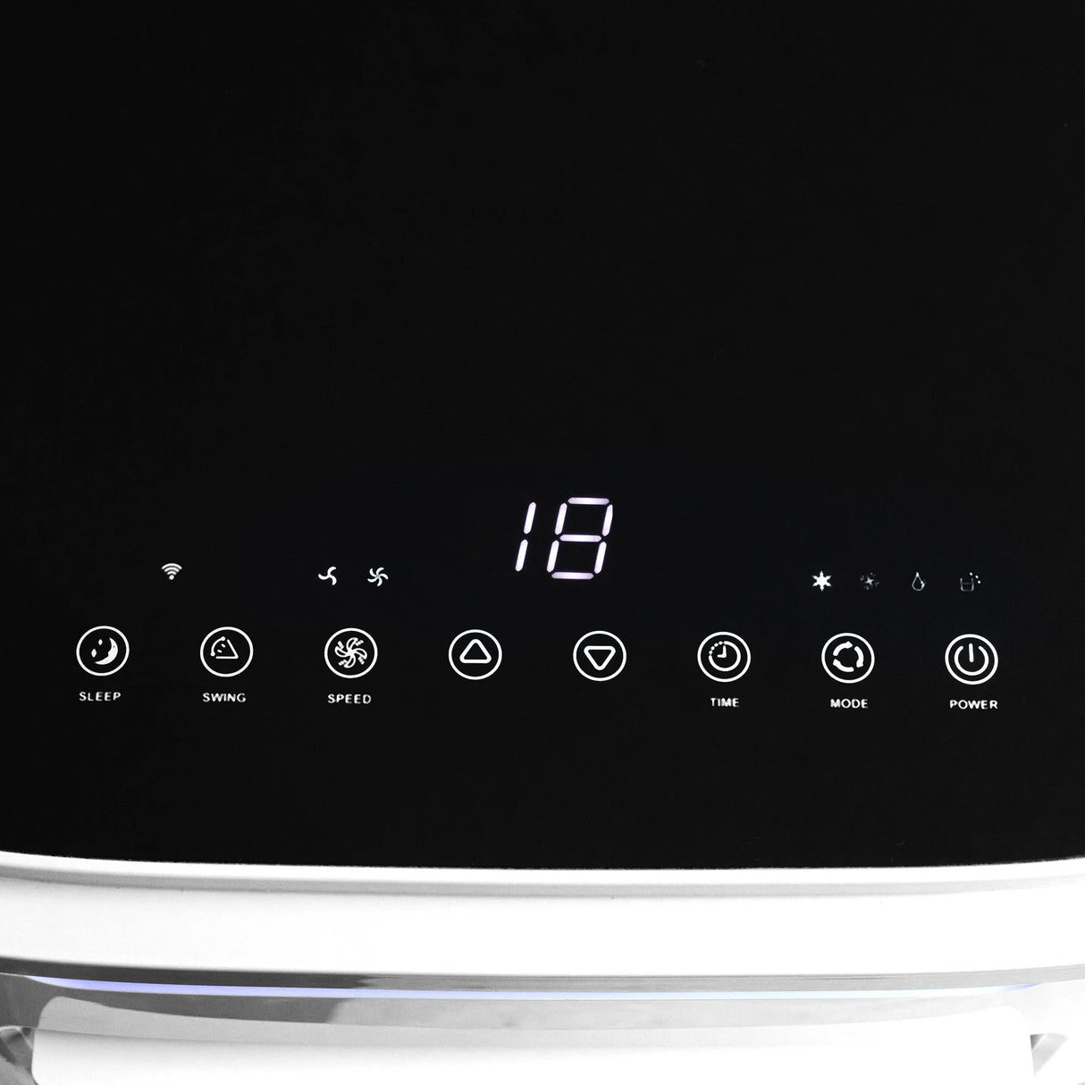 HOMCOM 9000 BTU Portable Air Conditioner, Smart Home WiFi Compatible, 4 in 1 Air Conditioning Unit, Dehumidifier, Fan with Remote, 24H Timer, Window Venting Kit, 20m2, R290, A Energy Efficiency