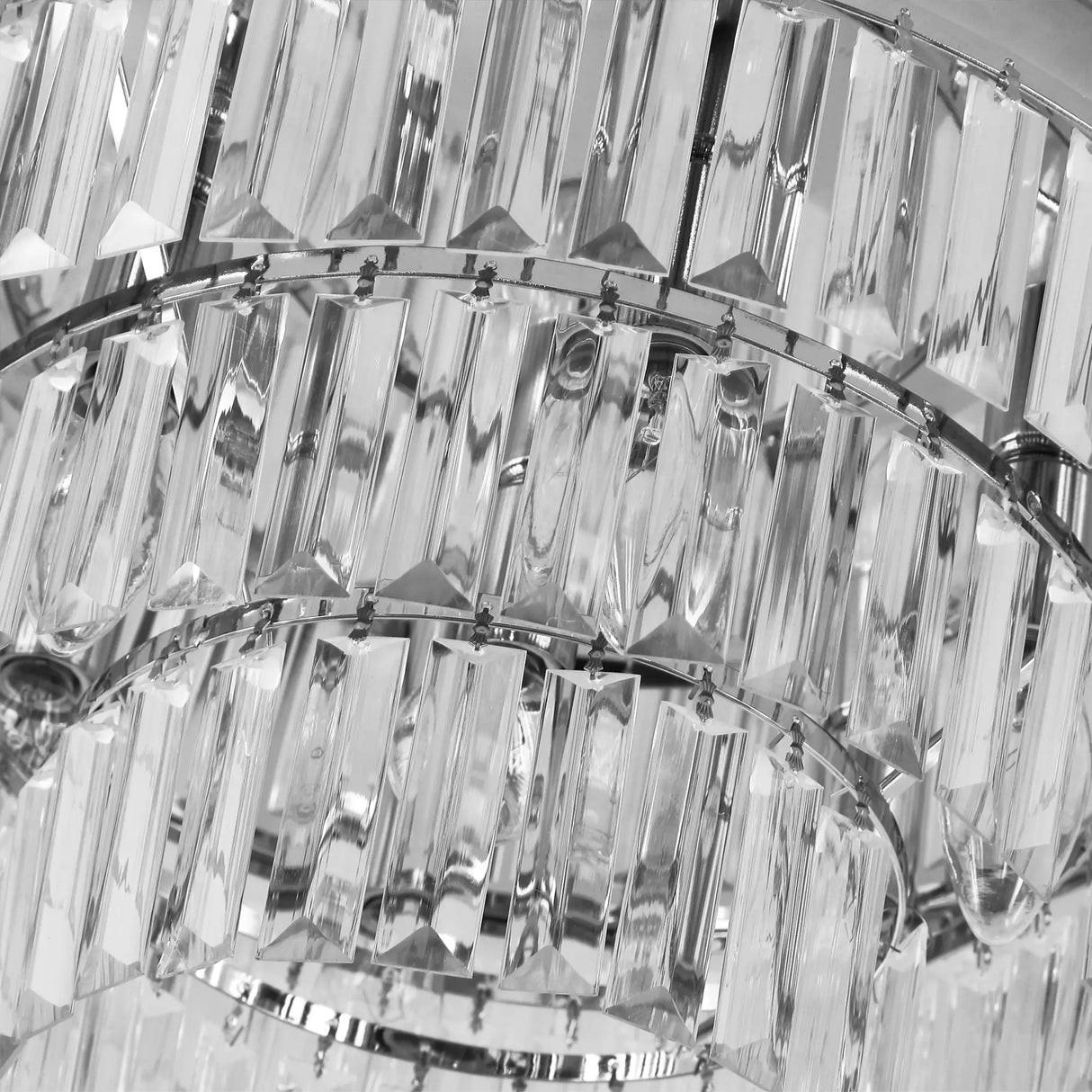 HOMCOM 122 Crystallite Ceiling Chandelier