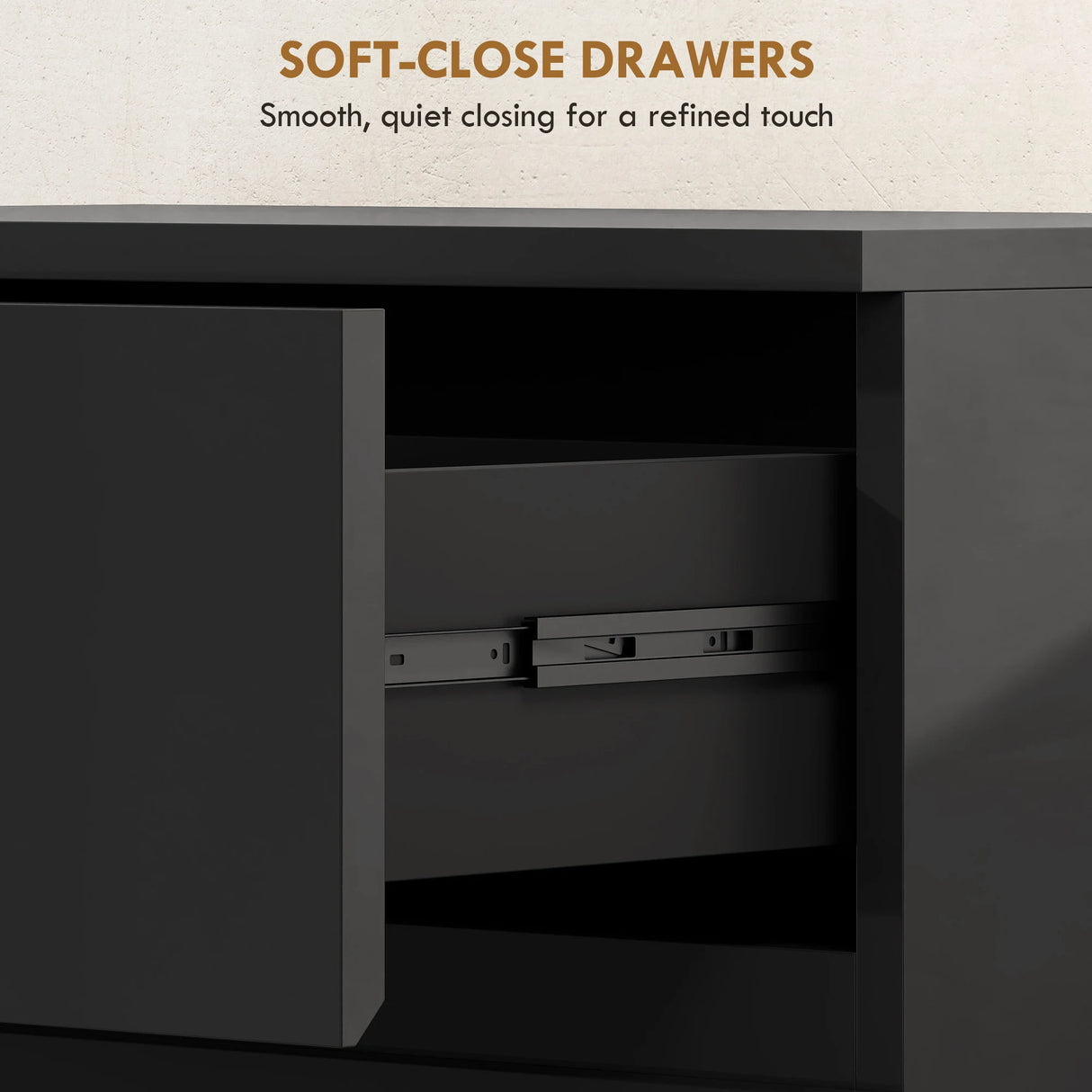 HOMCOM Chest of Drawers, 5-Drawer Storage Cabinets, Modern Dresser, Storage Drawer Unit for Bedroom
