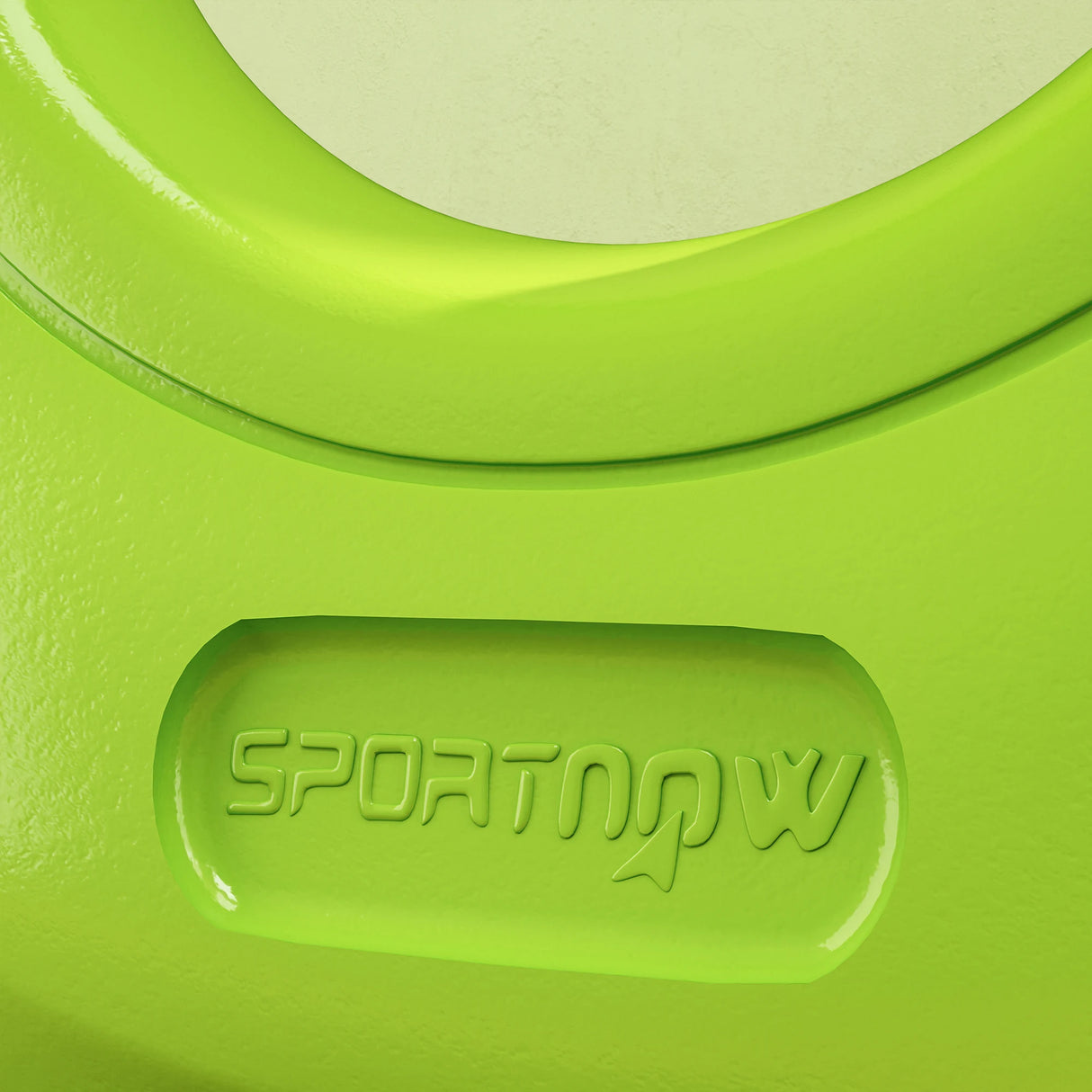 SPORTNOW 8kg Kettlebell, Kettle Bell with Wide Handle for Home Gym, Weight Lifting, Strength Training, Green