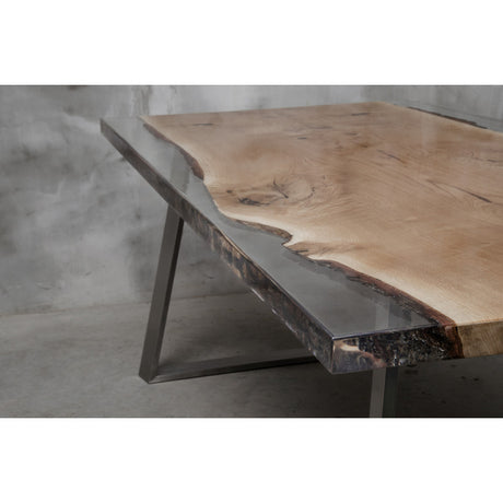 Aria 200x100cm Resin Dining Table coated with protective film - IN STOCK