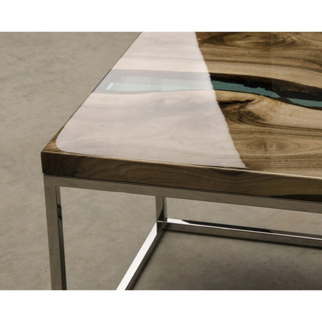 Aria Resin Square Coffee Table