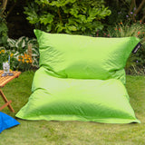 Indoor & Outdoor Giant Bean Bag Floor Cushion - Lime Green