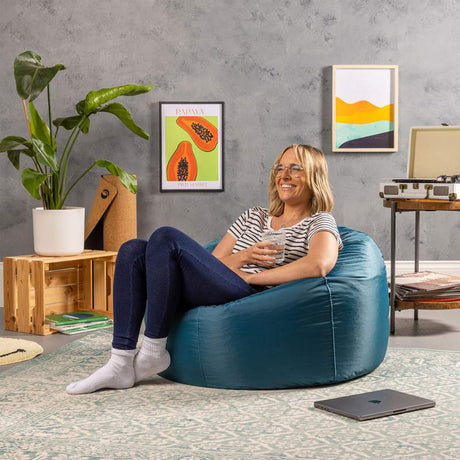 Classic Indoor-Outdoor Bean Bag - Teal | Bean Bag Only