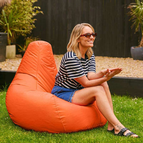 Recliner Indoor-Outdoor Gaming Bean Bag - Orange | Bean Bag Only