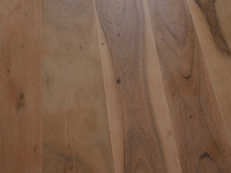 Giner and Colomer  Set Of 3 Acacia Wood Tables With Metal Legs