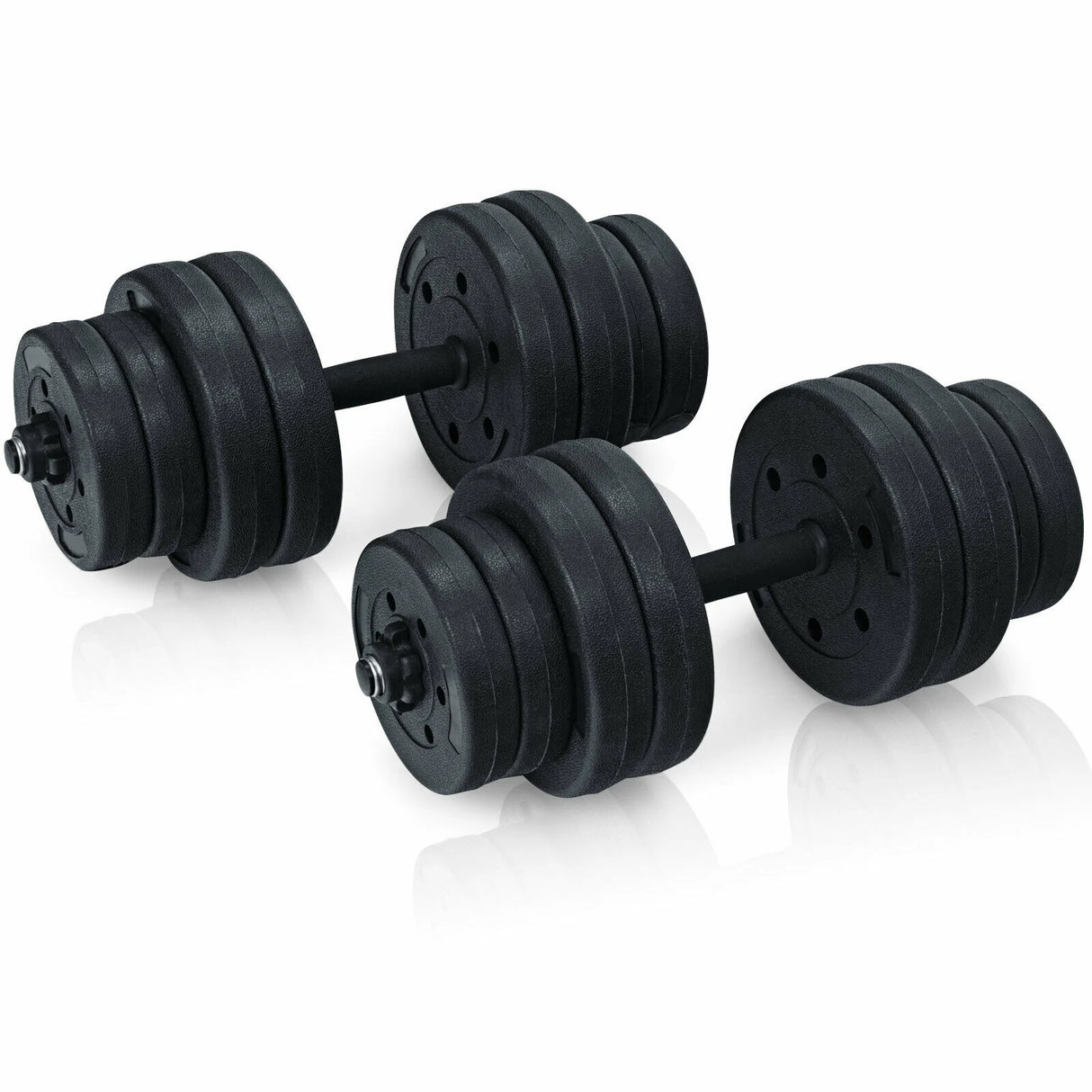 Adjustable Weight 2 in 1 Dumbbell / Barbell Set 30KG