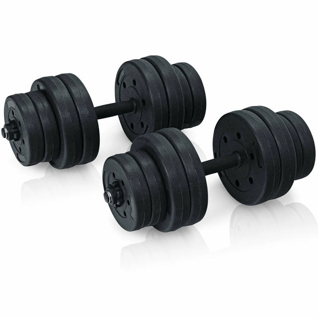 Adjustable Weight 2 in 1 Dumbbell / Barbell Set 30KG